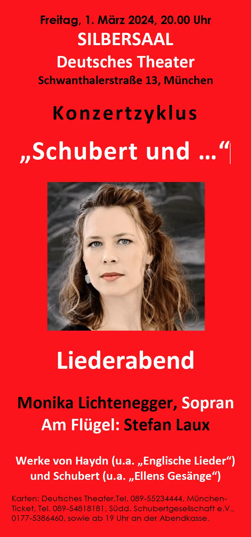 Monika Lichtenegger_Konzertzyklus »Schubert und …«